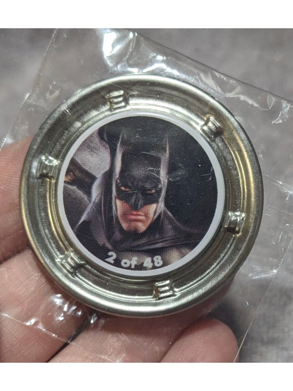 Retro Geek Batman Collectible HubSnap 2 of 48 DC Comics Memorabilia